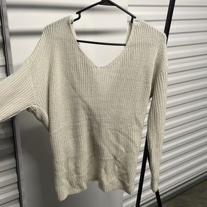 Tie knot sweater large/medium